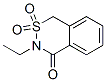 8-ethyl-9,9-dioxo-9$l^{6}-thia-8-azabicyclo[4.4.0]deca-1,3,5-trien-7-o ne CAS#: 21784-55-4